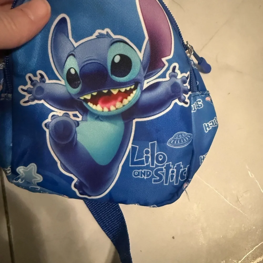 Blue Kids Character Crossbody Bag